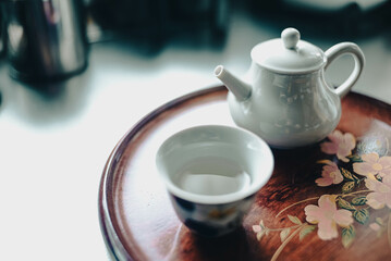 Jasmine tea, Chinese tea, Taiwan tea, is rich and aromatic.