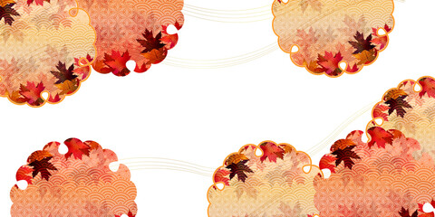 紅葉　もみじ　秋　背景