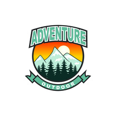 adventure outdoor vector logo