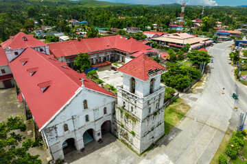 Baclayon, Bohol, Philippines - La Purisima Concepcion de la Virgen Maria Parish Church, commonly...