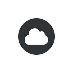 cloud icon vector. cloud icon vector illustration