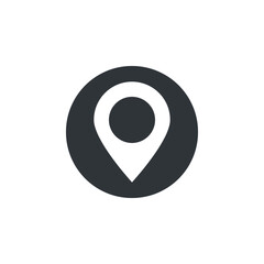 location pin icon vector. pin location icon vector