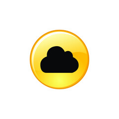 cloud computing icon. cloud icon vector