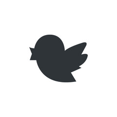 bird icon vector. bird icon vector illustration