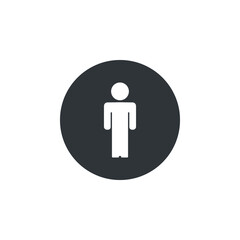 person icon vector. poeple icon vector illustration