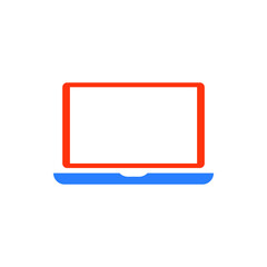 laptop icon vector. laptop icon vector illustration