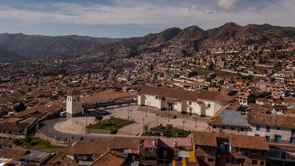 Fotograf&iacute;as con Drone de la ciudad del Cusco Per&uacute;.