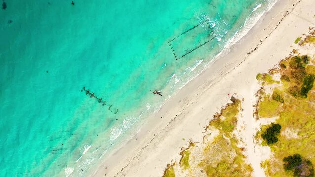 Lovely summer of Coastline in Port Coogee, Western Australia