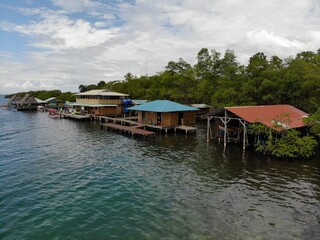 Fototapeta na wymiar Bocas del Toro Cayo Coral