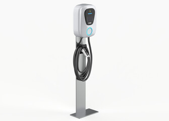 3d illustration, alternative, auto, automobile, automotive, battery, cable, car, charge, charger, connection, drive, driveway, eco, ecology, electric, electric car, electric drive, electrical, electri