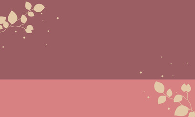 a stack of colored squares background with leaves