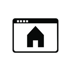 Obraz premium Home icon