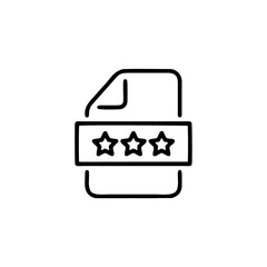 Profile sign. Personal document. Important file. Exclamation point. Attention sign. Document form icon. Profile icon. Id card. Identification card icon. Reject file. Accept document. Identification