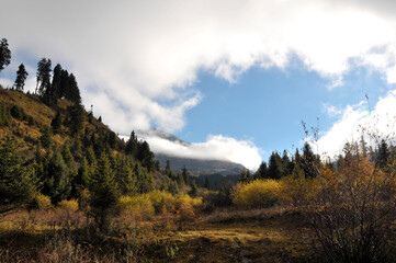 autumn in the mountains