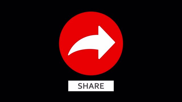 Share button animation for a video channel.
Looped animation with a luma matte.