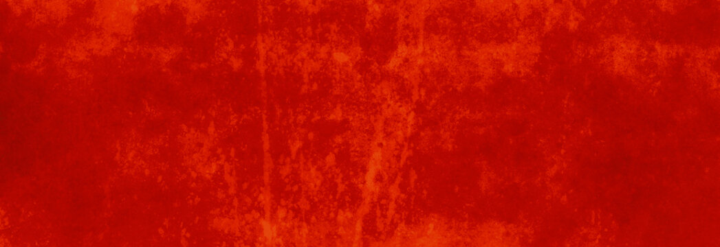 Red background. Christmas red color. Old vintage grunge texture. Scratched lines and rusted metal design.