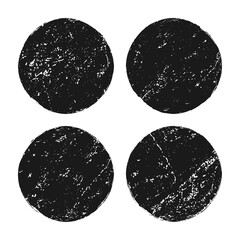Set of Grunge post stamps badges. Abstract badges with distressed texture. Scratched blank rubber stamp banner shopping badges.