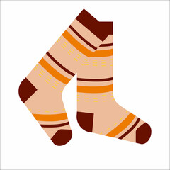 warm pleasant socks autumn and winter