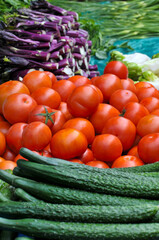 vegetables on the market