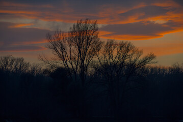 Stimmungsvoller Sonnenuntergang 1