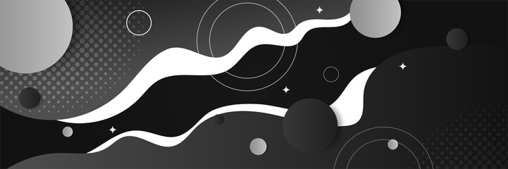 Dark deep black dynamic abstract vector background with diagonal lines. Modern creative halftone premium gradient. 3d cover of business presentation banner for sale event night party. Soft shadow dots