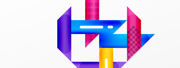 Background minimal geometric composition. Lines design vector illustration for wallpaper banner background or landing page