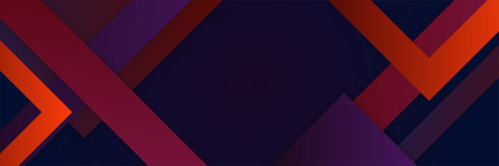 Obraz premium Modern red and black abstract banner background. Red gradient blue box rectangle abstract background vector presentation design. Modern abstract background blue and red with white colorful