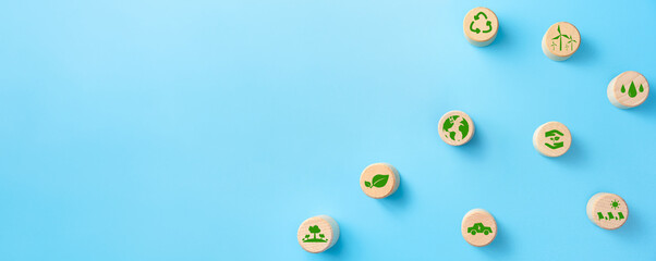 eco-friendly business and environmental concept