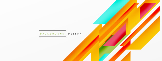 Dynamic lines background. Wallpaper for concept of AI technology, blockchain, communication, 5G, science, business and technology