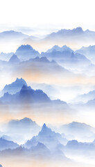 Fototapeta premium mountains and clouds