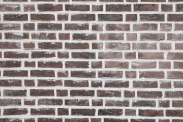 brick wall background, beautiful brick layer in vintage or loft style, no person
