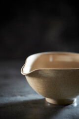 Traditional tea and drinks in porcelain cups