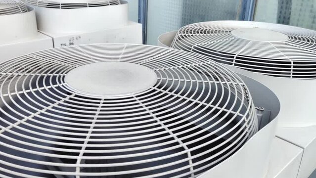 Outdoor air conditioner units. Technology