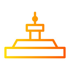 Irrigation gradient icon