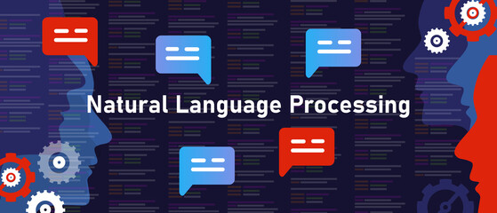 Natural language processing chat bubble script software programming