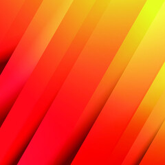 Obraz premium Abstract yellow band red background,modern geometric abstract background.vector illustration