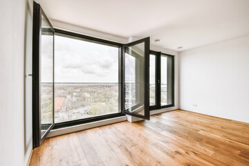 Empty room with window