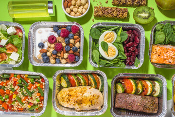 Healthy food delivery lunch boxes