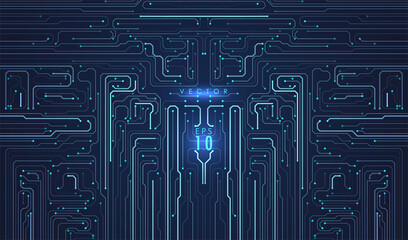 Abstract circuit board background