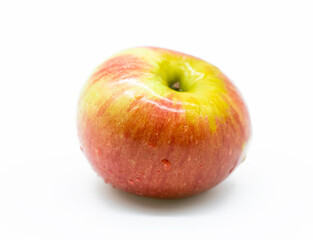 red apple isolate on white background