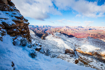 Obraz premium Winter in Grand Canyon National Park, United States Of America