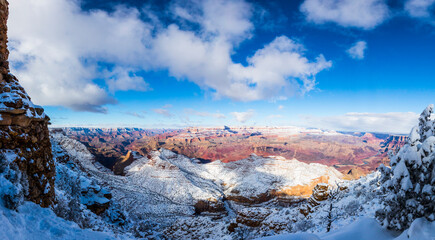 Winter in Grand Canyon National Park, United States Of America
