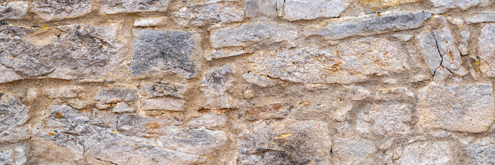 Historische Mauer mit alten Steinen