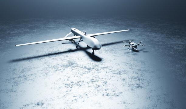 Military combat drone UAV