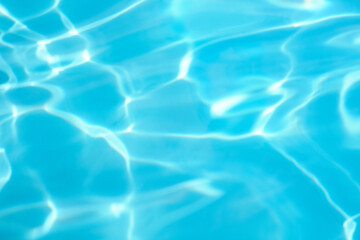 Water in the pool. Summer backgraund