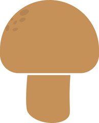 isolated illustration of different mushroom patterns nature  icon