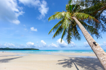 Beach and sea of Koh Kood east of thailand