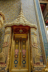 Khet Phra Nakhon, Bangkok,Thailand on January18,2019:Beautiful art and architecture of Wat Ratchabophit Sathitmahasimaram Ratchaworawihan.
Bangkok,Thailand on January18,2019:Beautiful art and architec