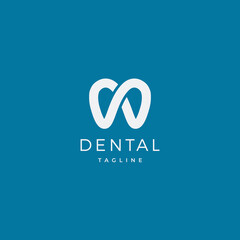 Modern minimal dentist logo design. Abstract tooth icon logotype. Dental clinic vector sign mark icon.
- 513480797