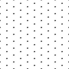 Fototapeta na wymiar Square seamless background pattern from black chat symbols. The pattern is evenly filled. Vector illustration on white background